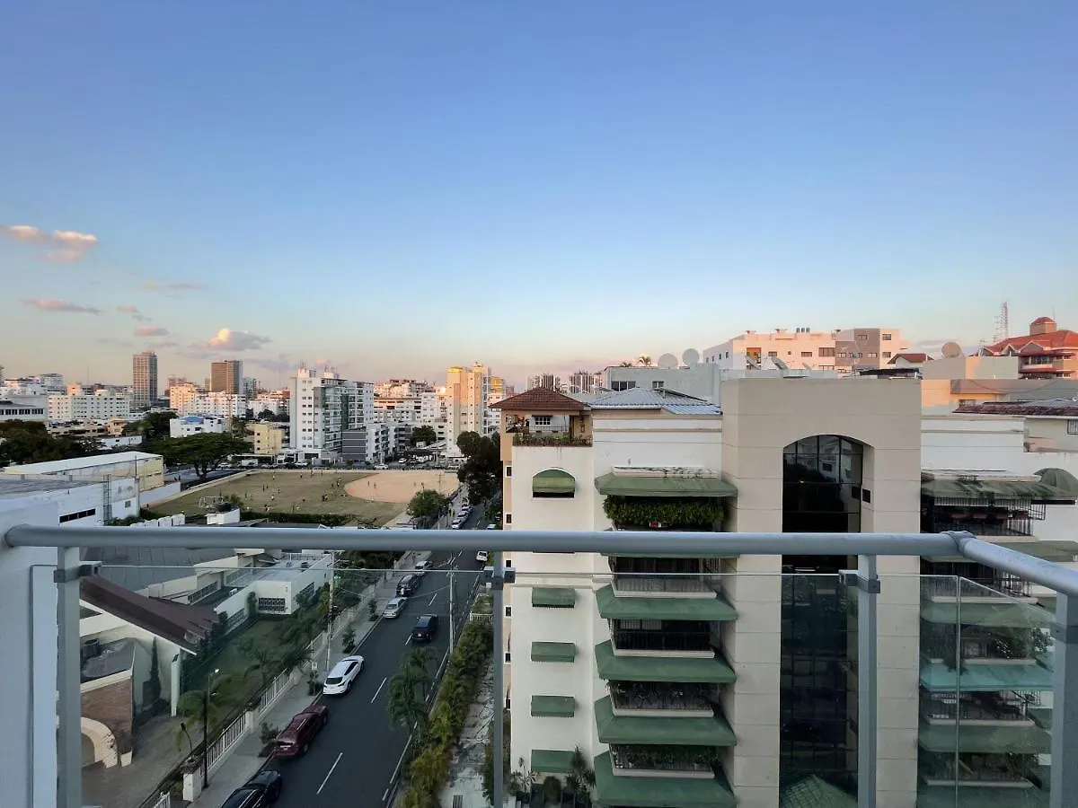 Luxury 2Bedr, 2 Balcony Pool, Gym, Downtown Santo Domingo Apartamento 0*,